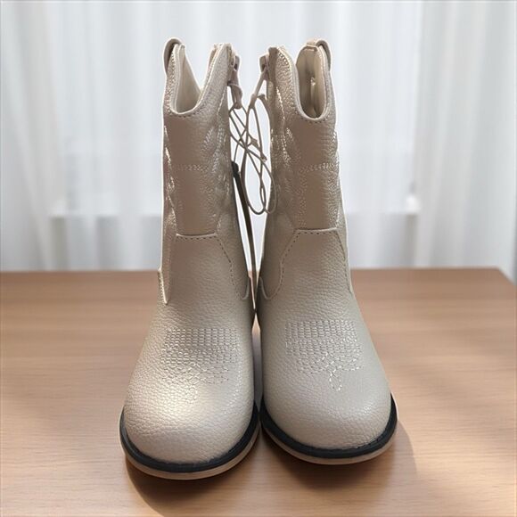 Cat & Jack Toddler Zip up Western Boots Size 8 - Picture 2 of 5